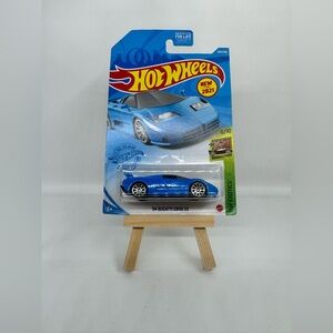 Hot Wheels Blue '94 Bugatti EB110 SS Mainline Ships same Day